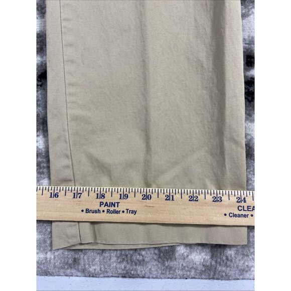 Polo‎ Ralph Lauren Slacks Mens Size 33x32 Beige Slash Pocket Office Career - Picture 6 of 15